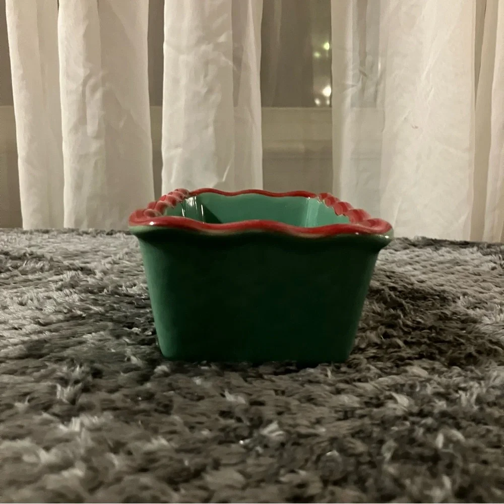Nantucket ceramic mini loaf pan 